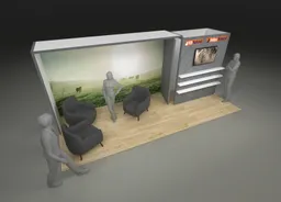 10x20 Inline booth design by Condit Exhibits